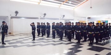 106 Satpam Ikuti Pendidikan Gada Pratama di Pekanbaru