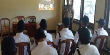 Polres Way Kanan Bina 15 Satpam Lembaga Pendidikan