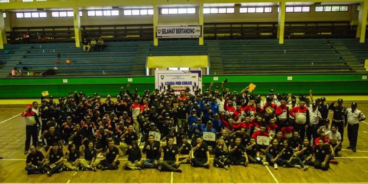 Lomba PBB Kreasi Satpam di Bali Berlangsung Meriah