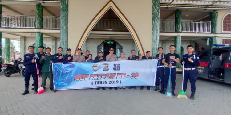 Sambut HUT Satpam ke-39, Dua BUJP ini Gelar Bakti Sosial