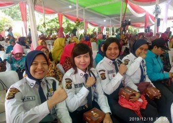 Empat Satpam Perempuan Raih Penghargaan Pemkot Palembang