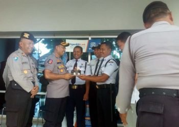 Kapolres Magetan Berikan Kejutan kepada Para Satpam