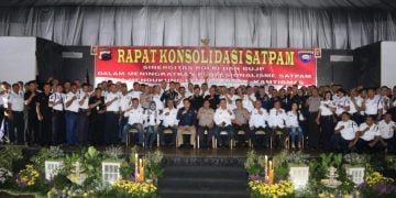 393 Satpam Ikuti Rapat Konsolidasi Dirbinmas Polda Jateng