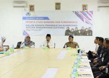 Performa Satpam IAIN Salatiga Kerap Jadi Rujukan Kampus Lain