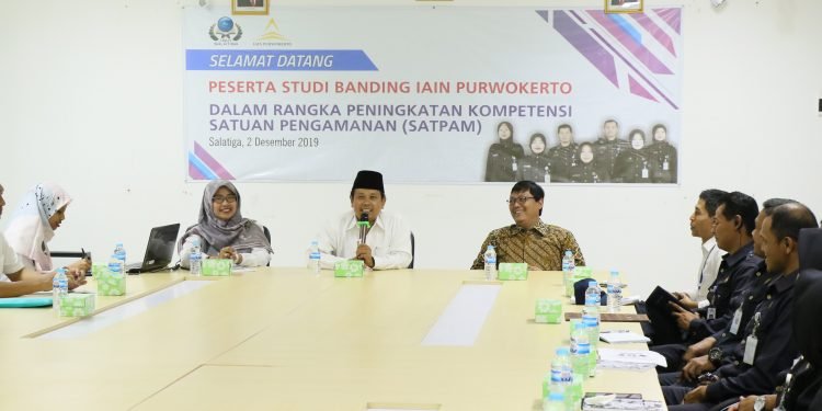 Performa Satpam IAIN Salatiga Kerap Jadi Rujukan Kampus Lain