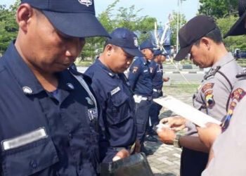 Polres Blora Gelar Sidak KTA Satpam di Tempat Tugas