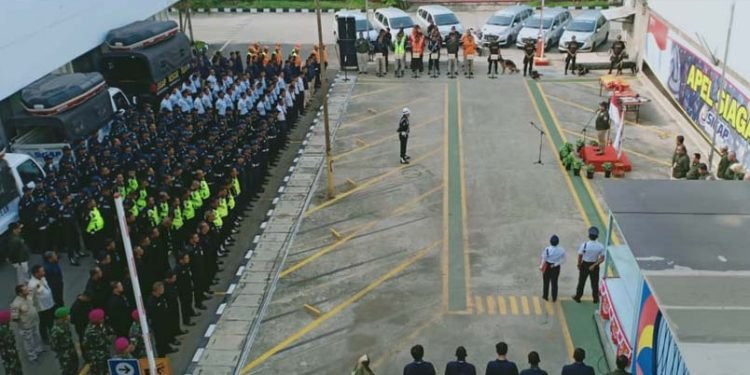 SIGAP Gelar Apel Siaga Pengamanan Natal & Tahun Baru