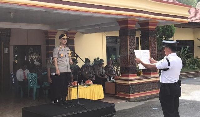 Kapolres Tana Toraja Agar Satpam Tingkatkan Kemampuan