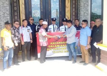 HUT Satpam, BSP, ABUJAPI dan APSI Sumsel Selenggarakan Amal Bakti