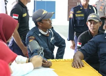 HUT Satpam ke-39, Polres Aceh dan Satpam Donor Darah