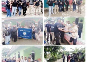 Komunitas Satpam Ini Gandeng ACT Beri Bantuan ke Korban Banjir