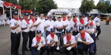 BSP Juara Dua Kategori Gerak Jalan Beregu di HUT Satpam ke-39 