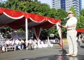 Ketum APSI : Gerak Jalan Satpam ke-17 Ini sebagai Ajang Silaturahim