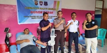 Polres Melawi Selenggarakan Donor Darah untuk Satpam
