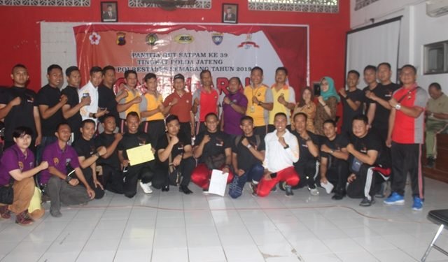 Semarakkan HUT Satpam, ABUJAPI Jateng Gelar Perlombaan Satpam