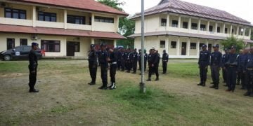 Kasat Polair Beri Materi Perdaspol kepada 59 Satpam di Sorong