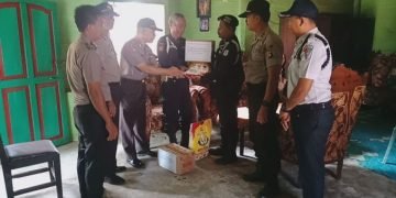 HUT Satpam, Polres Tebo Beri Bantuan Satpam Kurang Mampu