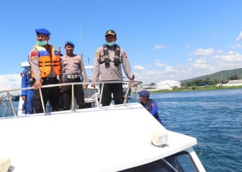 Hari Raya Nyepi, Polresta Banyuwangi Gelar Patroli Gabungan di Selat Bali