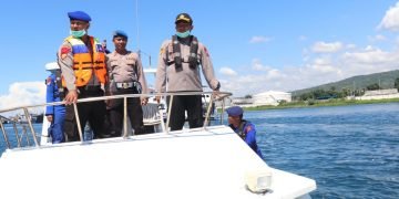 Hari Raya Nyepi, Polresta Banyuwangi Gelar Patroli Gabungan di Selat Bali