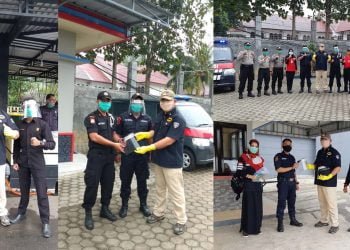 APSI Jambi Sosialisasi Organisasi Plus Bagikan APD ke Satpam