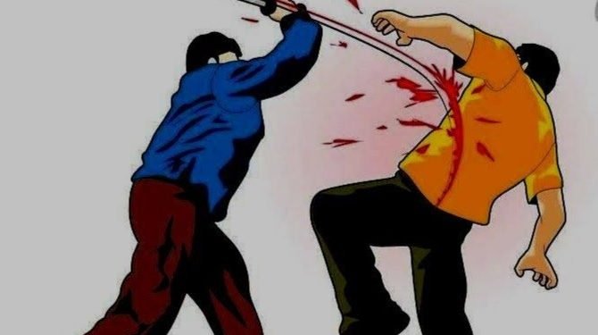 Satpam Dibacok Gara-gara Tegur Pemabuk