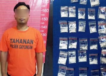 Satpam Pengedar Narkoba Disergap Polisi