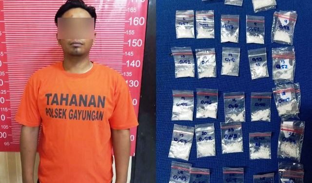 Satpam Pengedar Narkoba Disergap Polisi