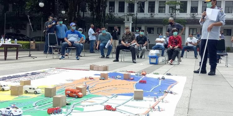 PSBB Kota Bandung Dijaga 2.000 Petugas Keamanan