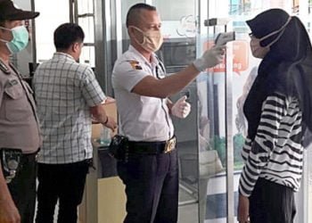 Polres Tegal Ingatkan Satpam tentang Bahaya Virus Covid-19