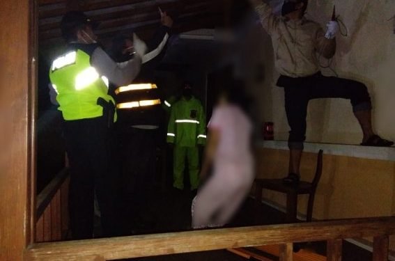 Satpam Temukan Perempuan Gantung Diri di Villa Kota Bunga Cianjur