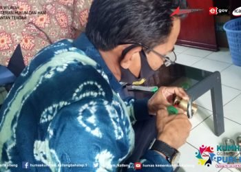 Untuk Keamanan, Lapas Sampit Rolling Gembok Kamar