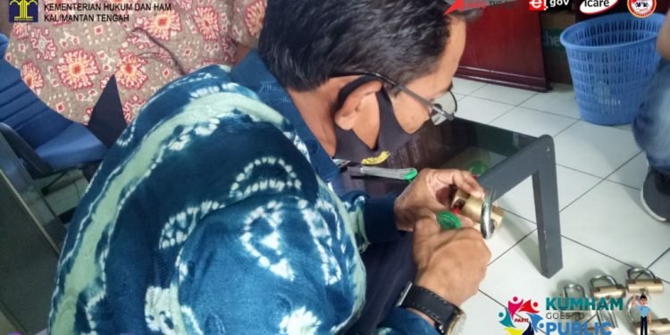 Untuk Keamanan, Lapas Sampit Rolling Gembok Kamar