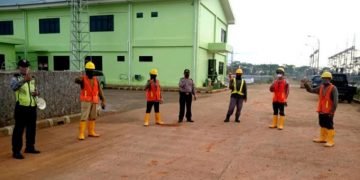 Kapolsek Tulis Ajak Satpam Nawakara Siap Hadapi New Normal