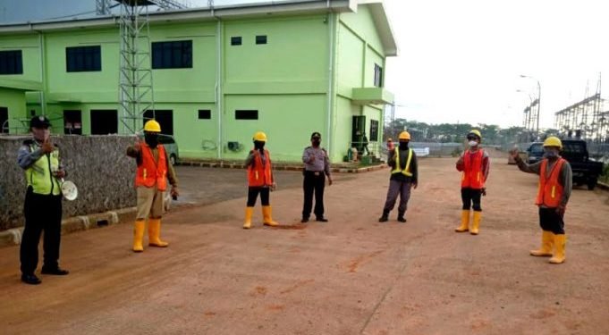 Kapolsek Tulis Ajak Satpam Nawakara Siap Hadapi New Normal