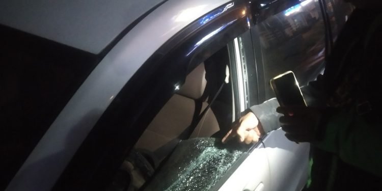 Satpam Temukan Kaca Mobil Pecah, Satu Unit Laptop Raib