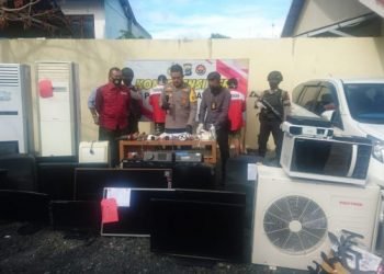 Demi Cicilan Mobil, Oknum Satpam Curi Isi Rumah dan Ruko