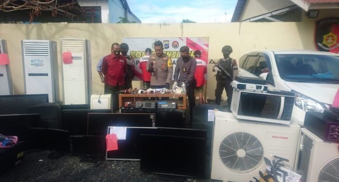 Demi Cicilan Mobil, Oknum Satpam Curi Isi Rumah dan Ruko