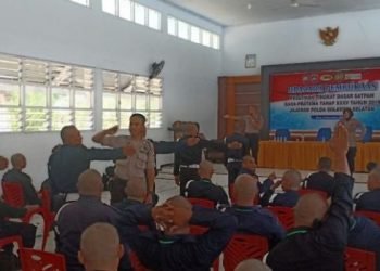 Polres Bone Himbau User Mengikutkan Satpamnya Diksar