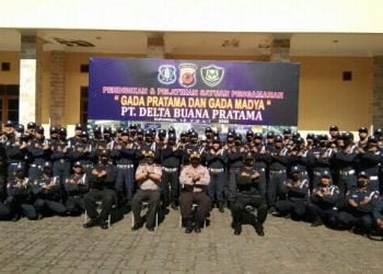 Wadir Binmas Polda Jabar Tutup Diksar Gada Pratama Delta Buana Pratama