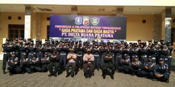 Wadir Binmas Polda Jabar Tutup Diksar Gada Pratama Delta Buana Pratama