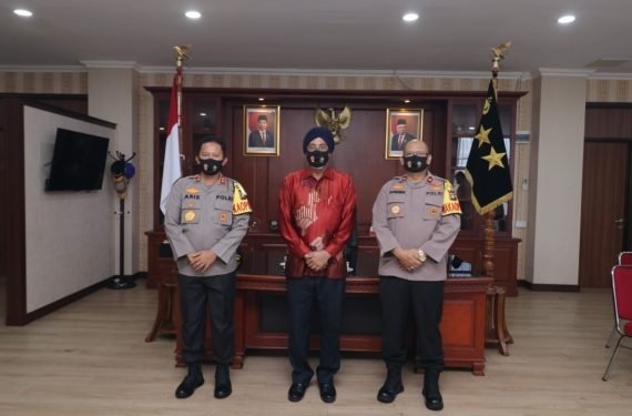Kapolda Kepri Terima Kunjungan Konsulat Singapura Bahas Keamanan