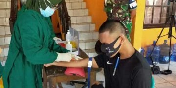 Caraka Gelar Rapid Tes Sebelum Adakan Pendidikan Satpam