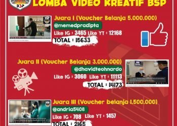 Meriahkan HUT ke-18, BSP Gelar Lomba Video Pendek Bertema New Normal