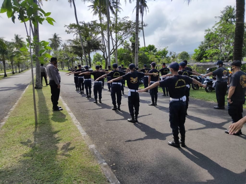 Polsek Pangandaran Lakukan Pembinaan Anggota Satpam