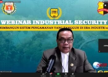 TSSI PP Polri Gelar Webinar Tentang Sistem Pengamanan di Era Industri 4.0