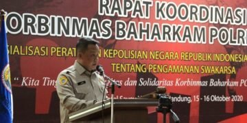 Kabaharkam Buka Rakor ABUJAPI dan Sosialisasi Perpol Pam Swakarsa