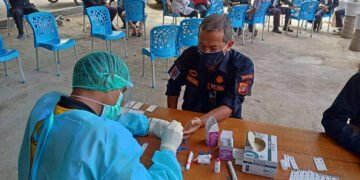 Cegah Covid-19, APSI Aceh Selenggarakan Rapid Test untuk Satpam