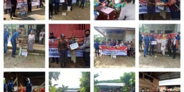 Jelang HUT Satpam ke-40, DPD APSI Kaltara Gelar Bakti Sosial