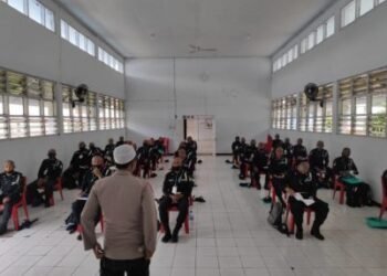 30 Satpam Bone Antusias Ikuti Pelatihan Gada Pratama