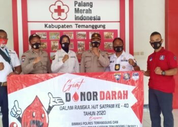 Perkumpulan Satpam Temanggung Gelar Donor Darah